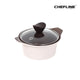 셰프라인 쵸코크림 IH 세라믹 냄비 Chefline Chococream IH ceramic pot 16-24cm