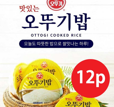 Special Price🔥밥 없으면 큰일! 우리집 필수품 오뚜기 밥 Cooked Rice 210g*12ea