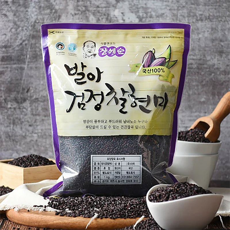 장세순 발아 검정 찰 현미/ 찰현미 / 혼합 9곡 Korea Black brown rice /Brown rice / multi grain 9 kinds 1kg