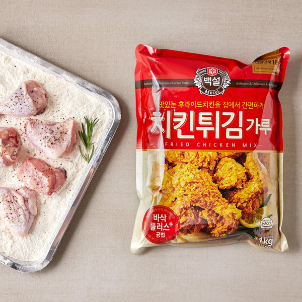 CJ제일제당 백설 치킨 튀김가루 1kg | [CJ] Fried Chicken Mix 1kg