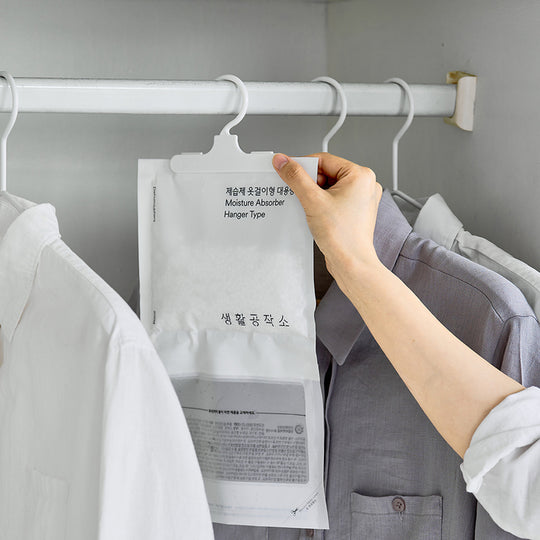[생활공작소] 제습제 옷걸이형 200g [Saengong] Moisture Absorber Hanger Type