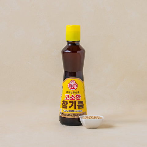 오뚜기 고소한 참기름 Ottugi Sesame oil : Strong taste