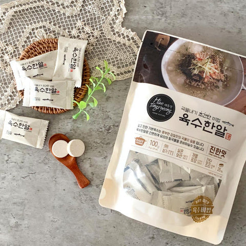 해통령 육수 한알 Deep Taste Seafood Stock 4g*25ea