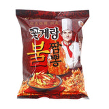 New and improved Kokerang Original/Wasabi/Buldal-jjambbong-flavored snacks
