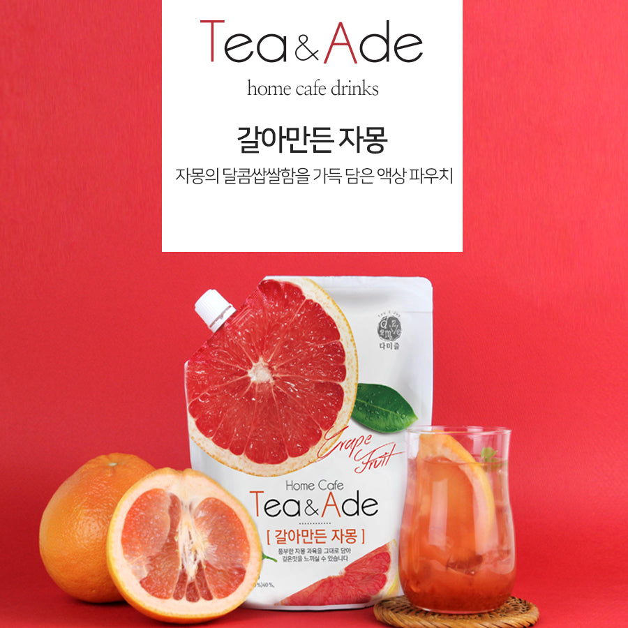 [다미즐] 다미즐 갈아만든 자몽 500g | [DAMIJEUL] Tea& Ade Grapefruit 500g