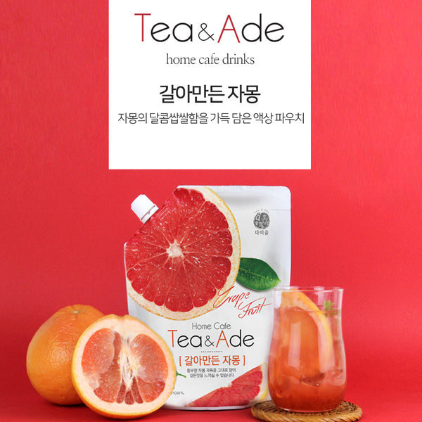 [다미즐] 다미즐 갈아만든 자몽 500g | [DAMIJEUL] Tea& Ade Grapefruit 500g