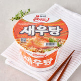 مكونات بحرية وفيرة، حساء الروبيان نونغشيم وعاء كبير Nongsim Shrimp cup noodle 115g