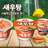 مكونات بحرية وفيرة، حساء الروبيان نونغشيم وعاء كبير Nongsim Shrimp cup noodle 115g