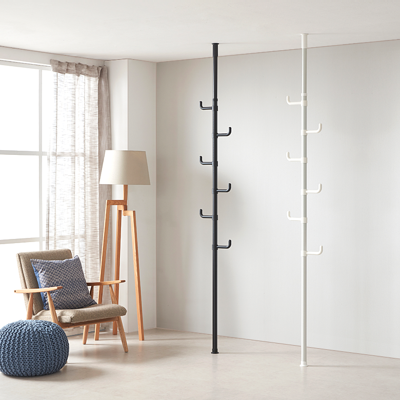 스미스 폴 행거 6 | Hooks Pole Hanger(White)