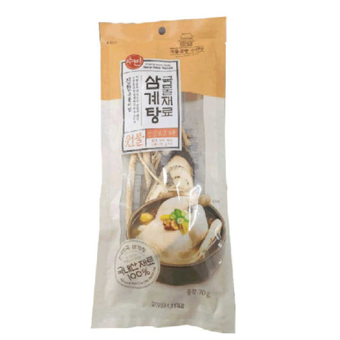 4계절 든든하게 한국인의 몸보신엔! 수빈 삼계탕 국물재료 70g