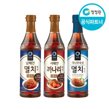 청정원 까나리 / 멸치 액젓 O food Fish Sauce 2 kinds 500ml, 1L
