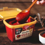 청정원 100%현미 태양초 찰 고추장 O food Pepper Paste 500g