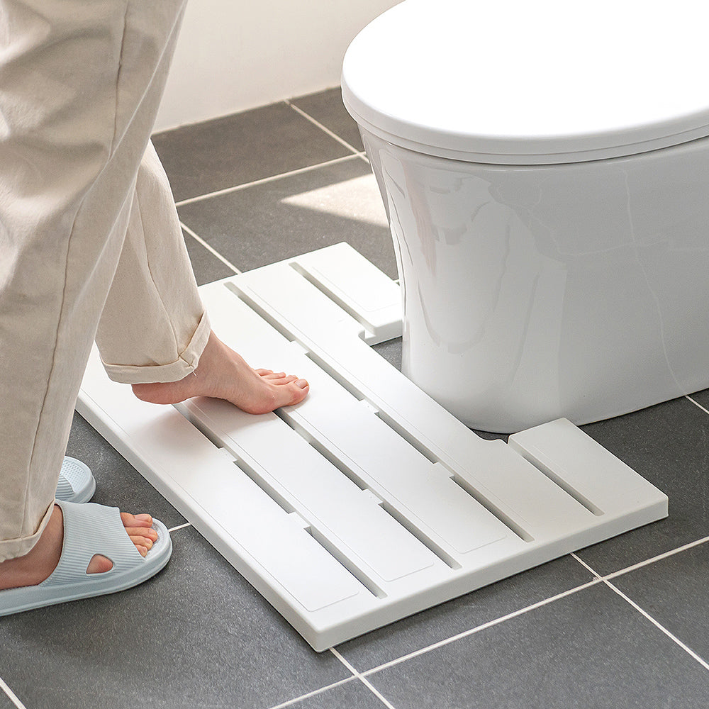 프랑코 항균 변기발판 화이트 Franco U Shaped Toilet Foot Pad