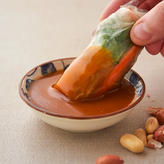 Himorn 피넛 월남쌈 소스 Peanut Vietnam Rice paper sauce 230g