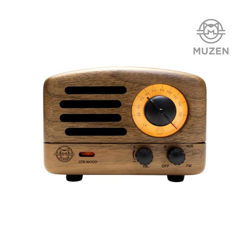 [뮤젠] 메탈&우드 미니 스피커 라디오 Muzen OTR Metal&Wood Speaker