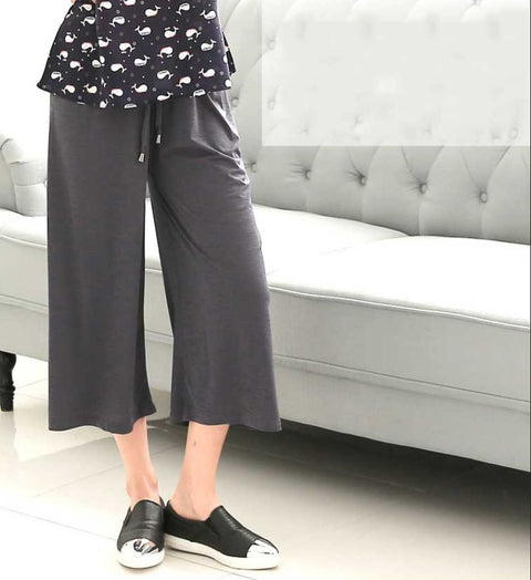CLEARANCE❄️ 냉장고 8부 바지 Cool Wide 3/4 pants