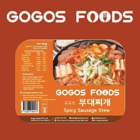 SYDNEY ONLY🚛 고고스 푸드 부대찌개 Spicy sausage stew