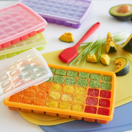[실리팟] 한국산 실리콘 얼음트레이 Silicone ice trays (4구/6구/20구)