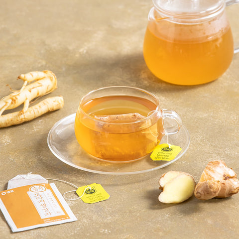 [순작]도라지 생강 차 0.7gx 40T [Sunjac] Bellflower ginger Tea in bags