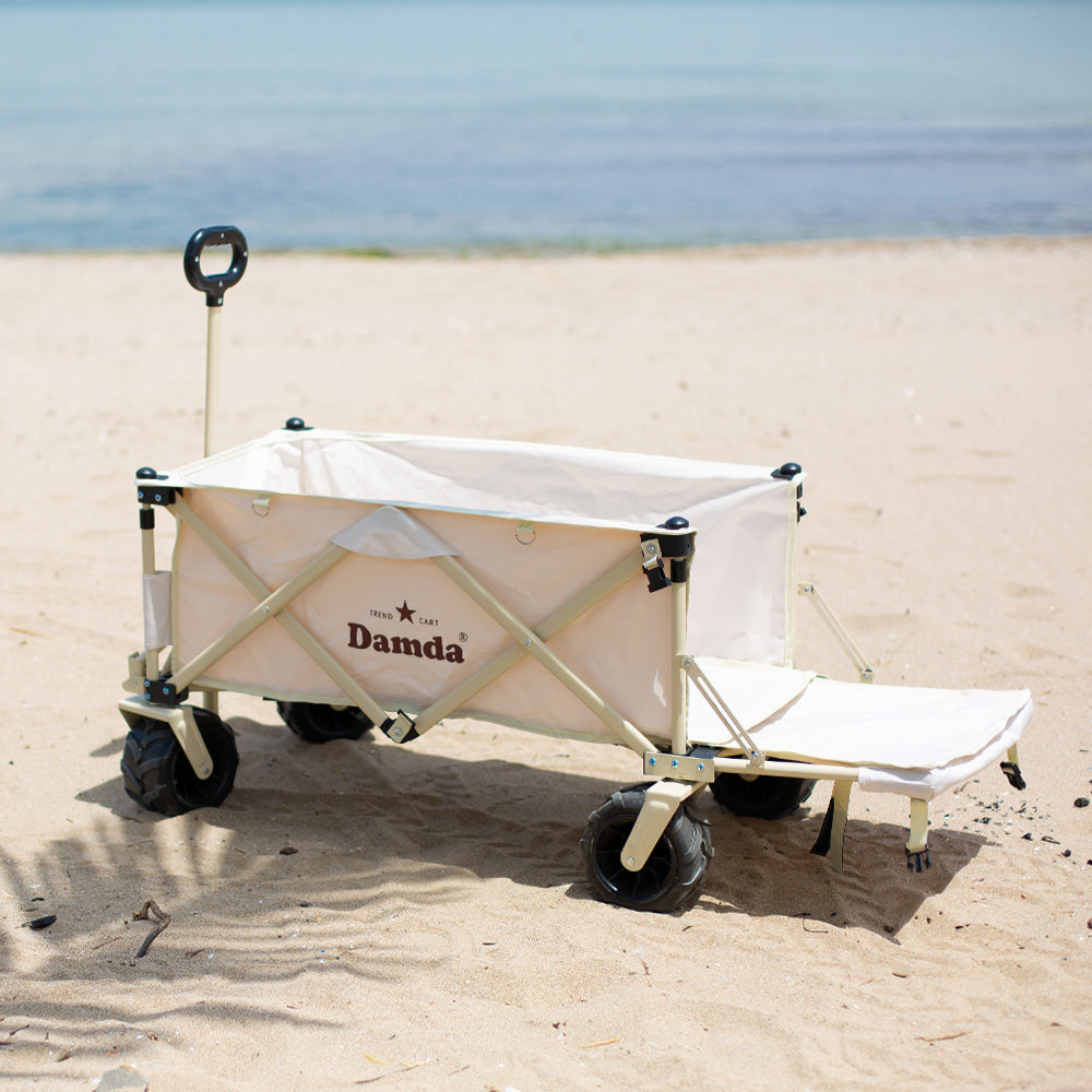 담다 접이식 캠핑 웨건/트레일러 손수레 캐리어 Damda Trolleys Wagen