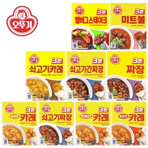 변함없이 사랑받는 국민 소스! 오뚜기 3분 소스 10종