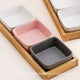 메종 오브제 로얄베일 3구/4구 나눔찬기세트 Maison objet ceramic plate with tray set