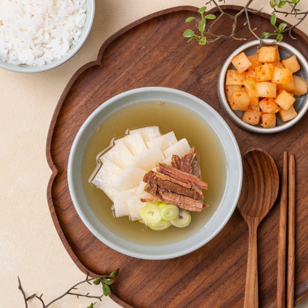 재료가 살아있는 동원 양반 진국소고기무국 Dongwon Beef And Radish Soup