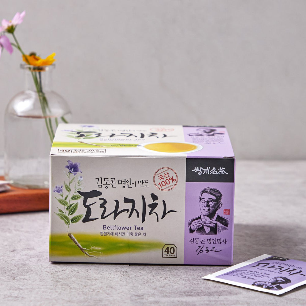 쌍계명차 김동곤 명인이 만든 도라지 차 0.7gx 40TB Balloon Flower Tea in bags