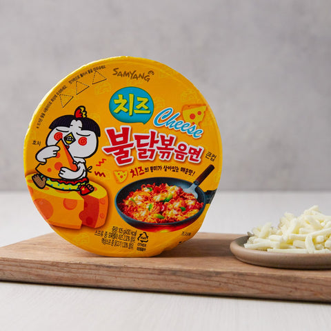 [삼양]치즈 불닭볶음면 큰컵 105g [Samyang]Buldak cheese ramen