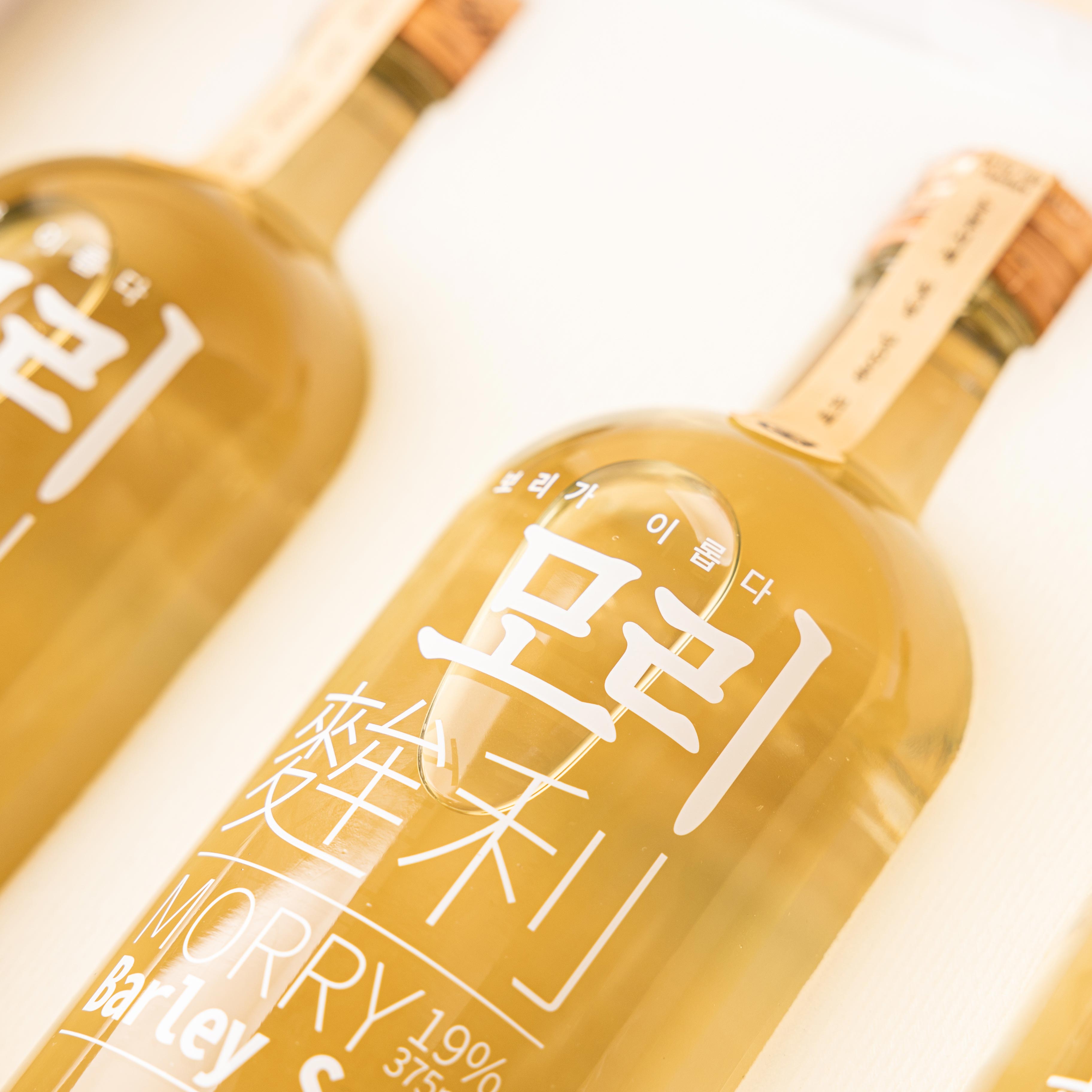 진한 바닐라 향 가득한 보리소주 [강산명주] 모리소주 375ml Morry soju