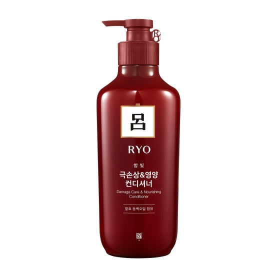 려 함빛모 샴푸/컨디셔너 550ml Ryo Damage care&nourishing shampoo/conditioner