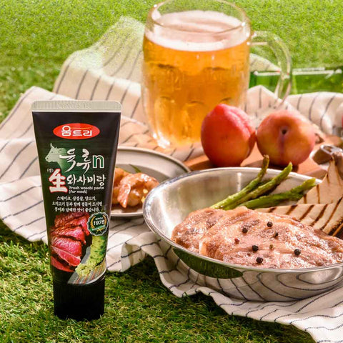 함께 먹어 더 맛있다 육류 n 생 와사비랑 WASABI PASTE FOR MEAT 120g