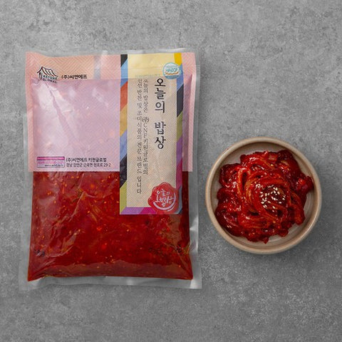 SYDNEY ONLY🚛 오늘의 밥상 오징어젓 Seasoned and Fermented Squid 1kg