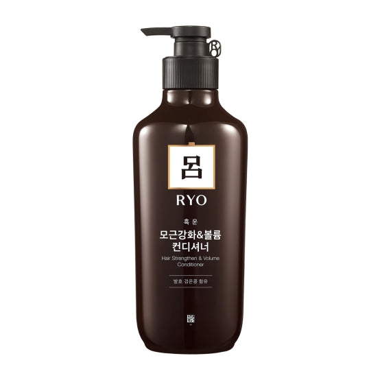 려 흑운 생기 샴푸/컨디셔너 480ml Ryo Hair strengthen & volume shampoo/conditioner