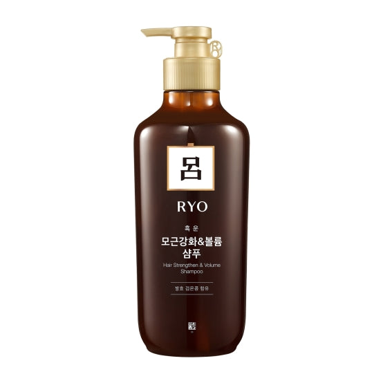 려 흑운 생기 샴푸/컨디셔너 480ml Ryo Hair strengthen & volume shampoo/conditioner