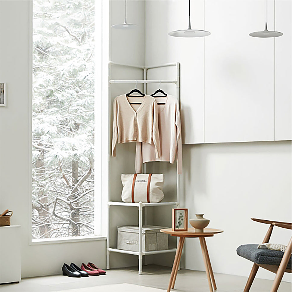MF 무볼트 드레스룸 코너 행거 Corner Hanger for Dressing Room
