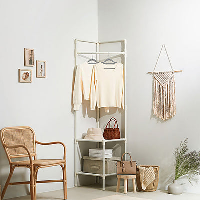 MF 무볼트 드레스룸 코너 행거 Corner Hanger for Dressing Room