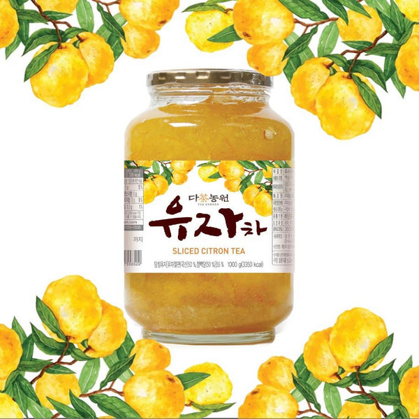 다농원 유자차 1kg