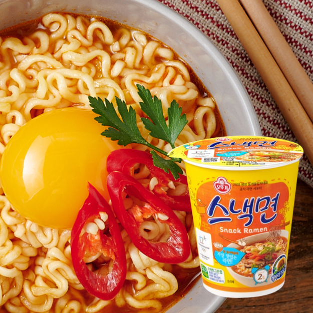 [오뚜기] 스낵면 멀티 62g*6p | [OTOKI] Snack Ramen 62g*6p